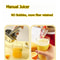 Stainless Steel Manual Juicer Effortless Orange, Lemon & Pomegranate Squeezer for Fresh Juices at Home