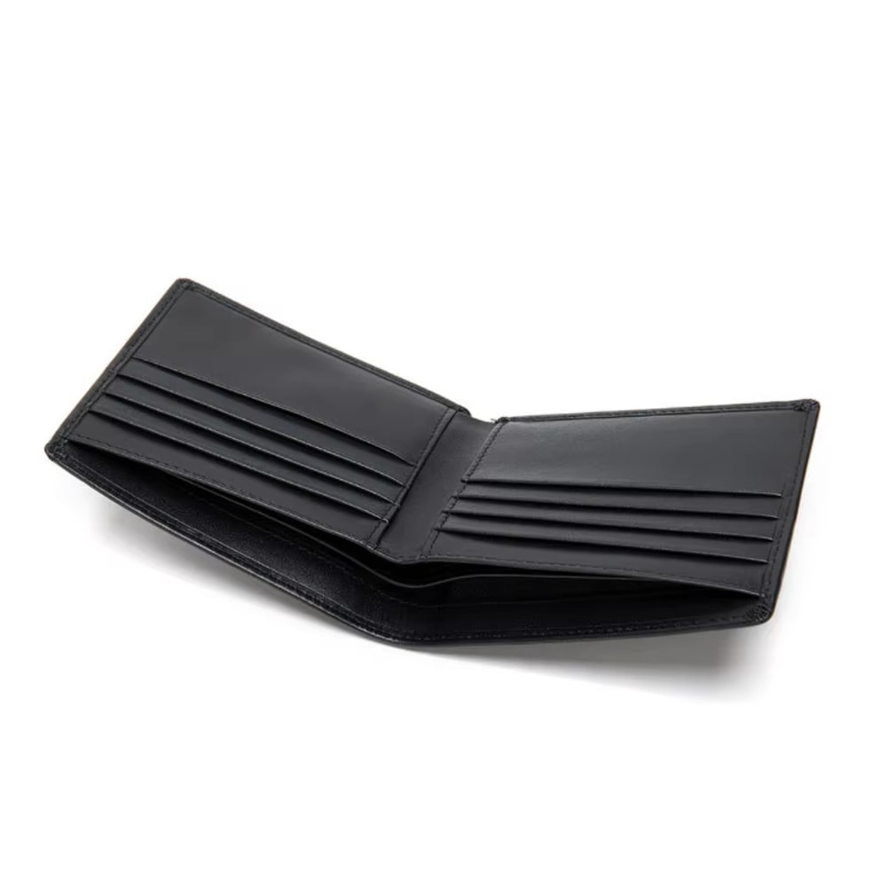 Premium Soft Genuine Leather Wallet Stylish Black Card Holder for Men