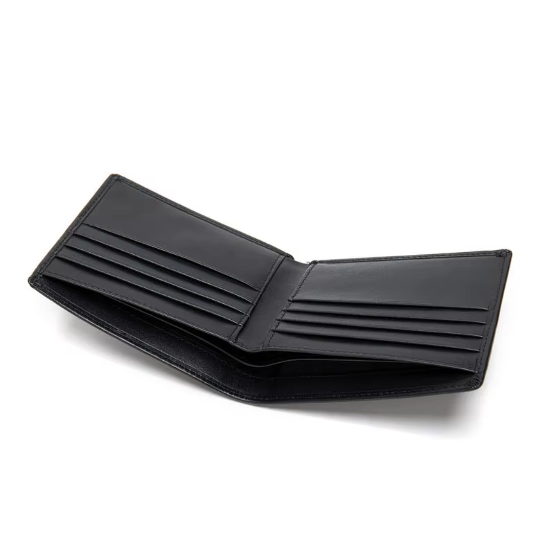 Premium Soft Genuine Leather Wallet Stylish Black Card Holder for Men