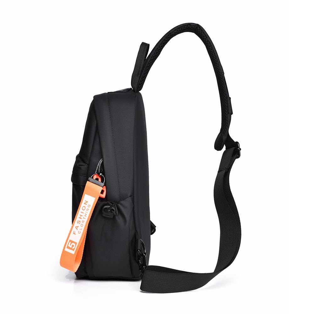 Mens Crossbody Bag Multi pocket Shoulder Bag for Daily Commuting Cycling and Hiking