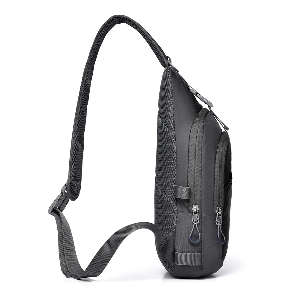 Lightweight Crossbody Chest Bag With Adjustable Strap Ideal For Hiking Travel 2