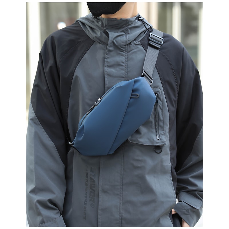 New Multifunctional Chest Bag For Men Trendy Outdoor Sports Crossbody Waist Bag 6