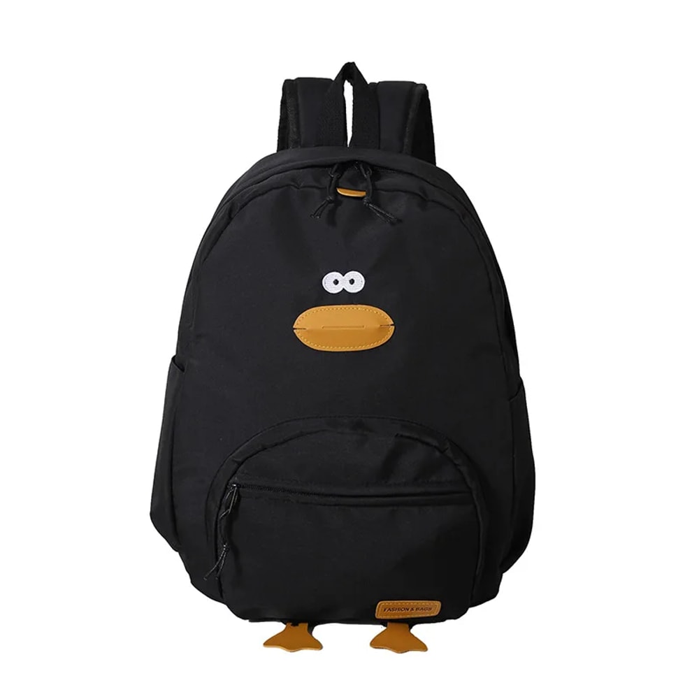 Cartoon Duck Backpack For College Travel Cute Versatile Design For Women Students 6