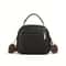 Luxury Womens Shoulder Bag Large Capacity Multiple Compartments Hard Shell Handbag for Commuting