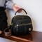 Luxury Womens Shoulder Bag Large Capacity Multiple Compartments Hard Shell Handbag for Commuting