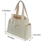 Large Capacity Canvas Tote Bag For Work Commuting And Everyday Use Versatile Shoulder Bag For Art B 4