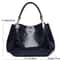 Large Capacity Womens Tote Bag Crocodile Print Shoulder Handbag For Daily Commute Shopping 5