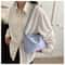 Solid Color Nylon Tote Bag Lightweight & Versatile Shoulder Handbag for Everyday Use
