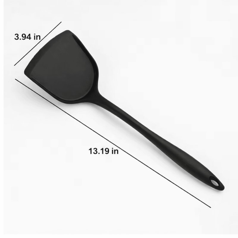 Food Grade Silicone Wok Spatula Non Stick Turner For Cooking Baking 5