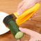 Stainless Steel Manual Slicer EasytoUse Food Safe Round Blade For Bananas Cucumbers More 5