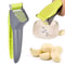 Compact Garlic Press Tool For Crushing Squeezing Essential Kitchen Accessory 0