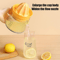 Manual Juicer Labor Saving Hand-Cranked Juicer for Oranges Lemons Celery and More