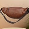 Mens Leather Waist Bag Stylish Sport Cross Body Shoulder Bag 1