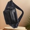 Mens Leather Waist Bag Stylish Sport Cross Body Shoulder Bag 5