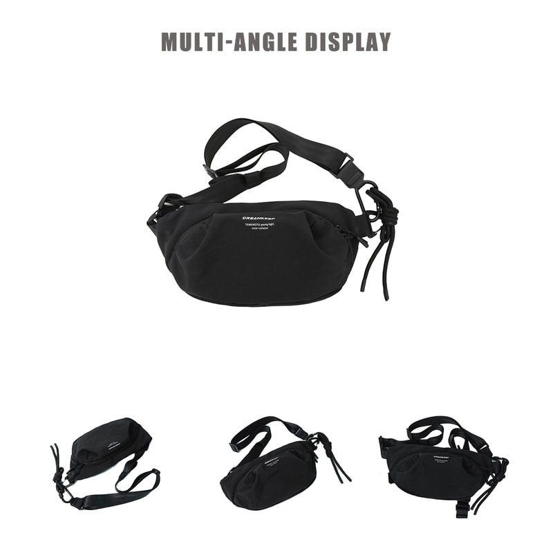 Multifunctional Chest Bag For Men Women Lightweight Crossbody Sling Backpack With Anti Theft Pocke 1