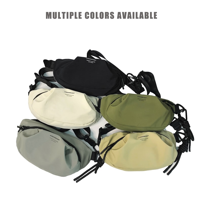 Multifunctional Chest Bag For Men Women Lightweight Crossbody Sling Backpack With Anti Theft Pocke 4