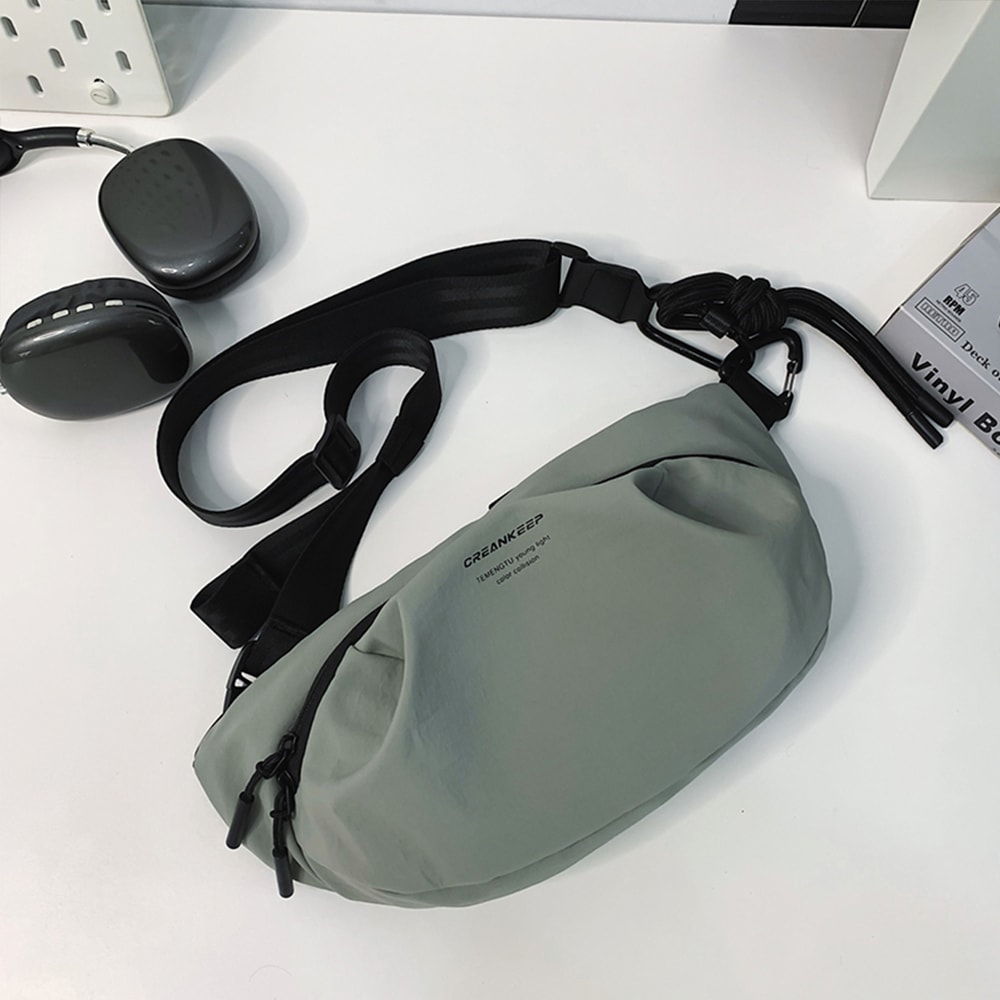 Multifunctional Chest Bag For Men Women Lightweight Crossbody Sling Backpack With Anti Theft Pocke 7