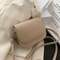 Trendy PU Leather Saddle Shoulder Bag For Women Fashionable Crossbody Flap Messenger Bag With Solid 5