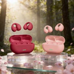 bluetooth headset wireless air conduction headphones noise cancelling hd call sports gaming earphone for comfort