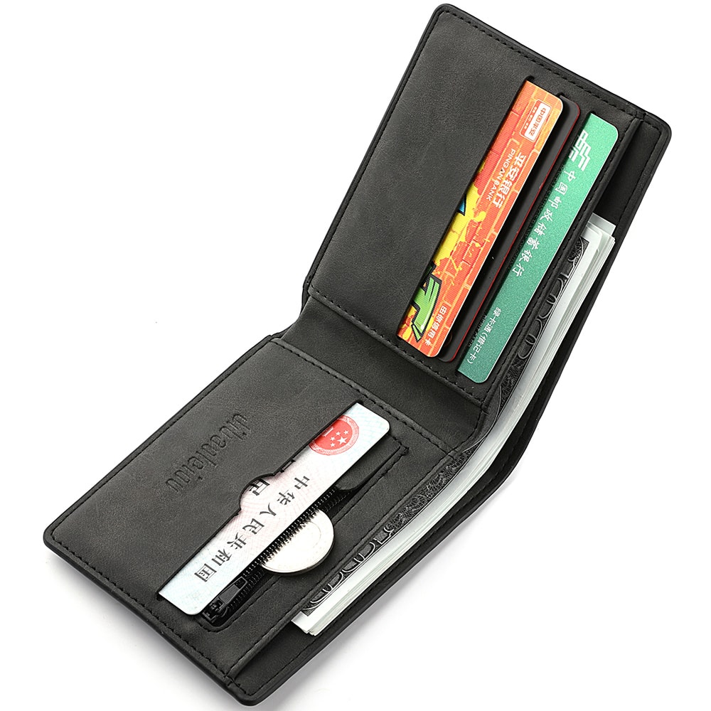 Mens Star Print Wallet High Quality Flat Design 2