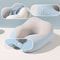 Ergonomic U Shaped Memory Foam Neck Pillow For Travel Cervical Spine Relief 3