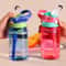 Portable Water Bottle With Straw For Kids And Girls Ideal For Travel Gym Sports 2