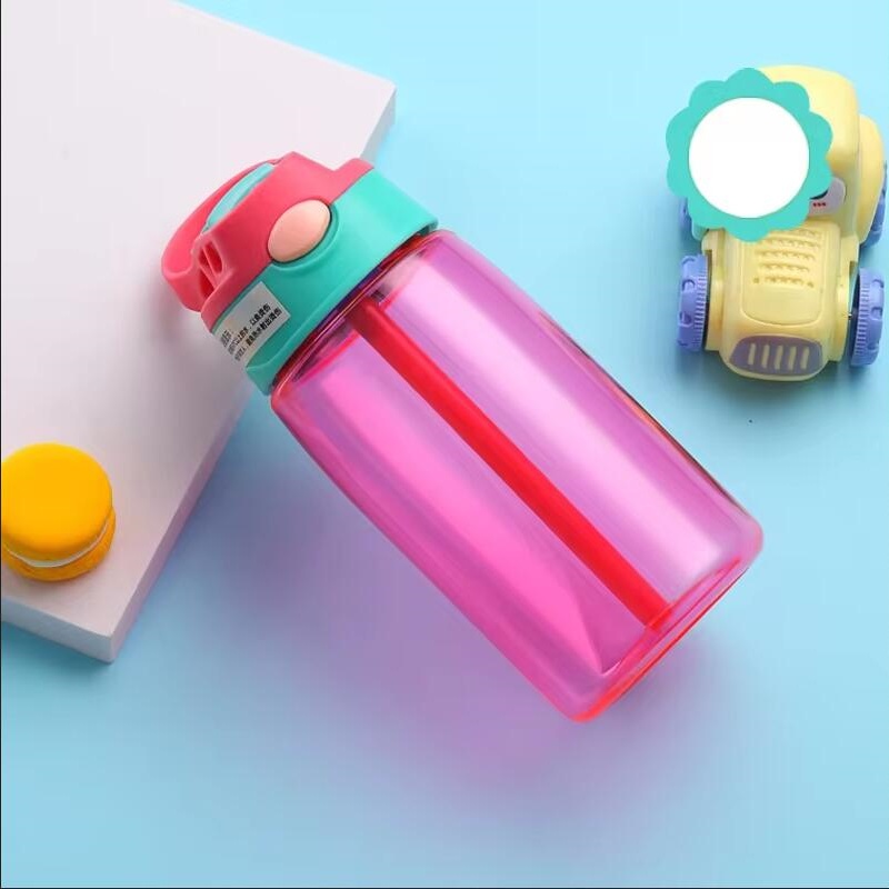 Portable Water Bottle With Straw For Kids And Girls Ideal For Travel Gym Sports 8