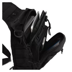 tactical shoulder bag durable nylon outdoor sling backpack