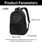 Mens & Womens Casual Shoulder Bag Lightweight Oxford Fabric Travel Backpack for Business & Daily Use