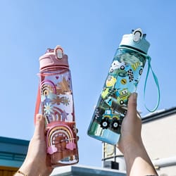 large-capacity dinosaur straw cup cute & portable for outdoor adventures