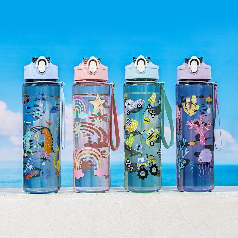 Large-Capacity Dinosaur Straw Cup Cute & Portable for Outdoor Adventures