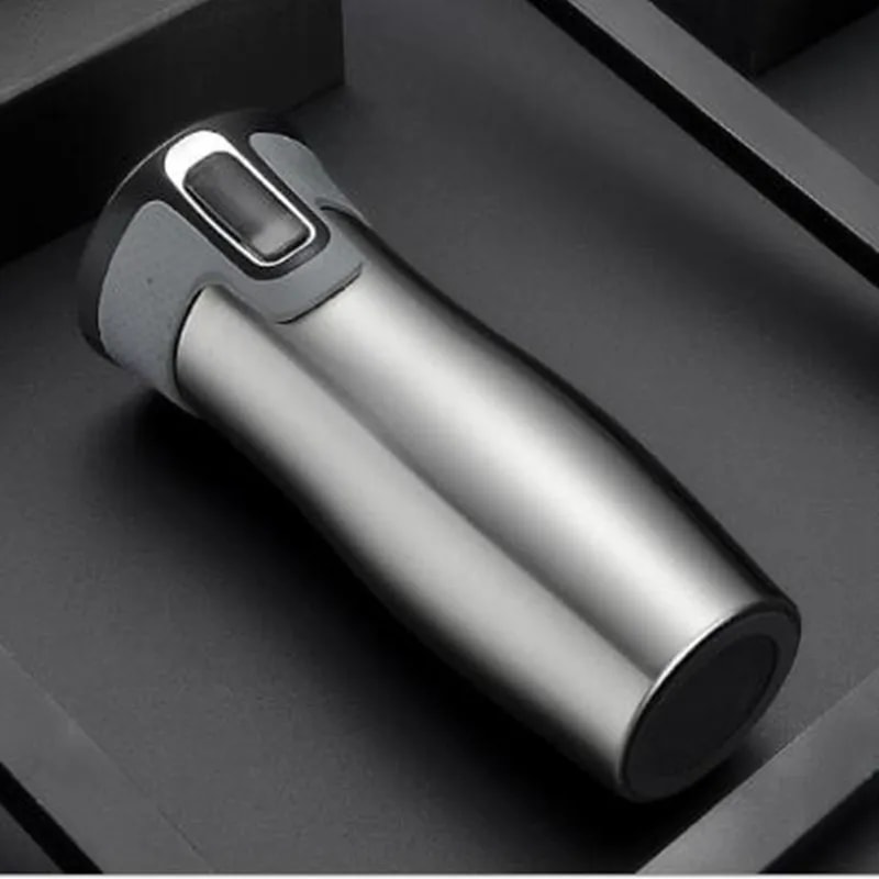 Stainless Steel Double Wall Travel Mug Leak Proof Thermos Mug Coffee Cups Car Vacuum Insulaltion Th 5