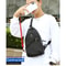 Men Fashion Crossbody Bag Trendy Chest Bag Usb Shoulder Bag Leisure Small Chest Bag Large Capacity 0