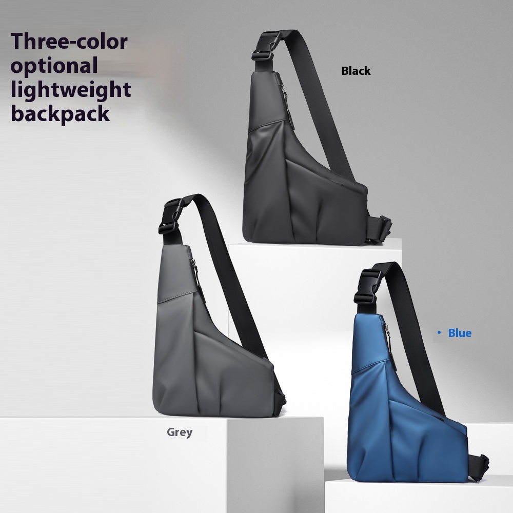 Multifunctional High Quality Crossbody Shoulder Bag for Men Portable Messenger Chest Bag