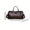 Waterproof Leather Handbag with Wet & Dry Separation Perfect for Travel & Fitness