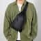 Minimalist Mens Chest Bag Solid Color One Shoulder Crossbody For Outdoor Fashion 1