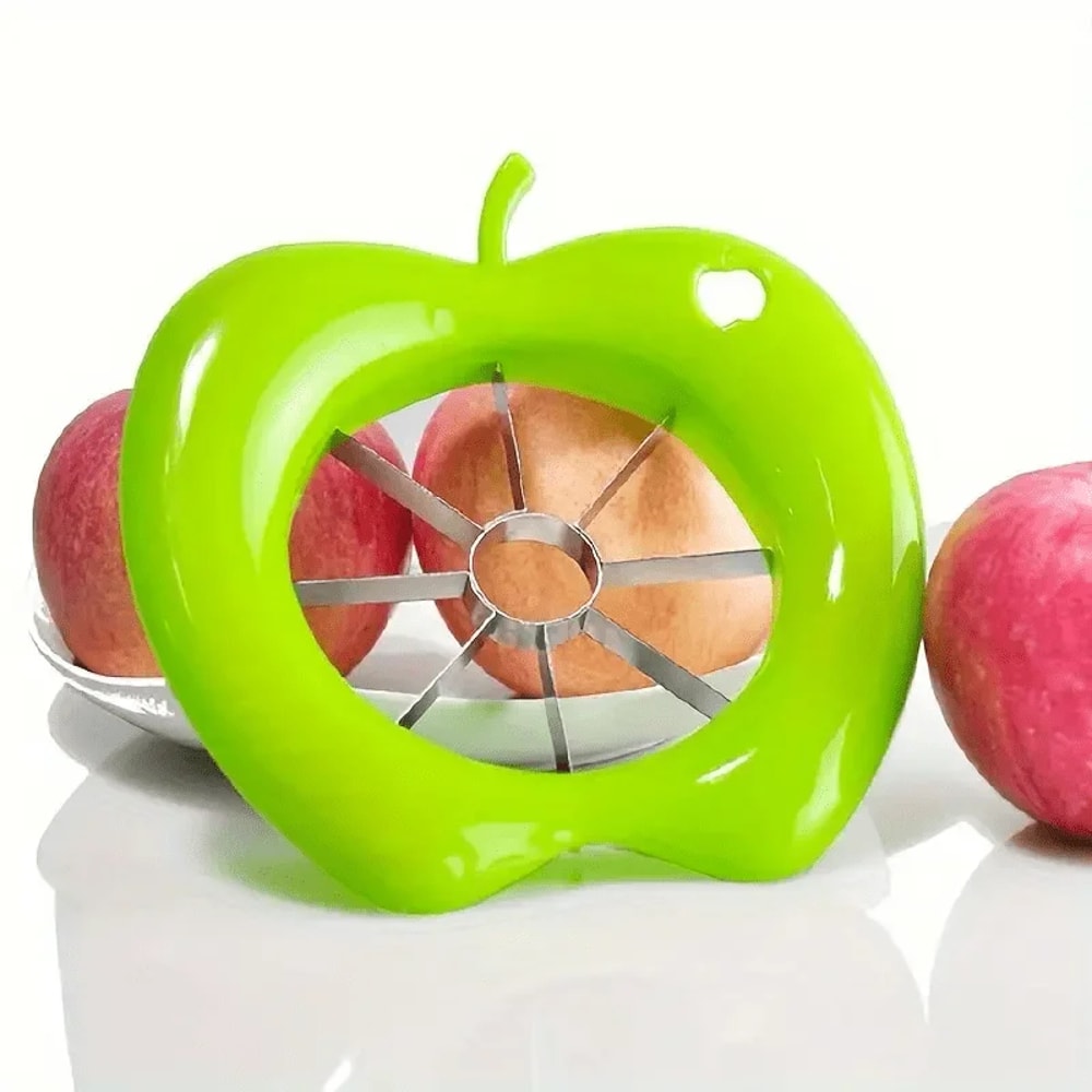 Stainless Steel Apple Slicer Corer Quick Cut Fruit Cutter Tool