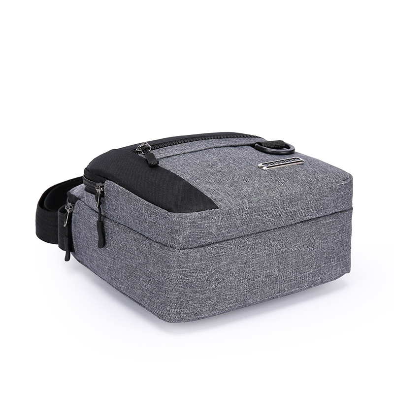 Large Capacity Mens Waterproof Shoulder Bag With Multiple Pockets 4