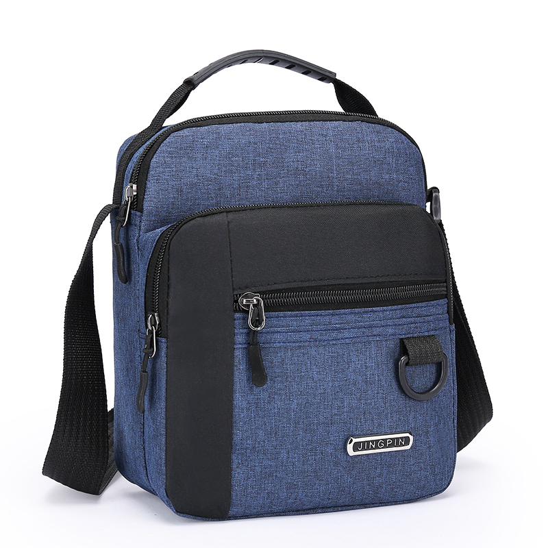 Large Capacity Mens Waterproof Shoulder Bag With Multiple Pockets 5