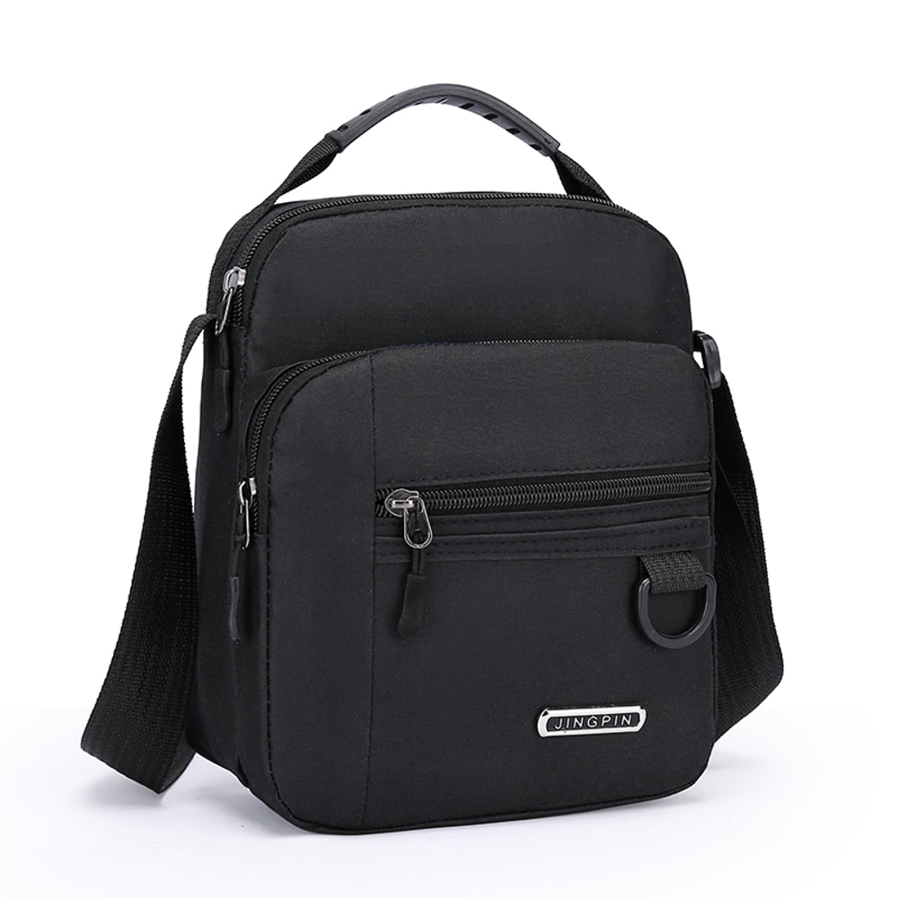 Large Capacity Mens Waterproof Shoulder Bag With Multiple Pockets 6