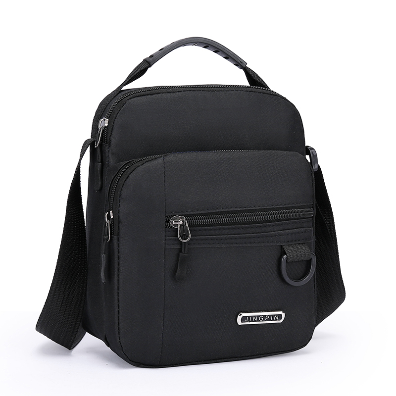 Large Capacity Mens Waterproof Shoulder Bag With Multiple Pockets 6