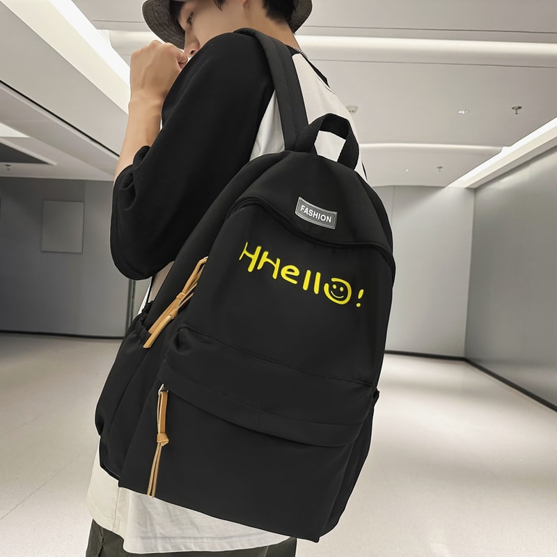 Large Capacity Waterproof Schoolbag for Students and Travelers Multifunctional Outdoor Knapsack