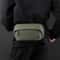 Mens Fashionable Large Capacity PU Film Crossbody Chest Bag Multifunctional Outdoor Shoulder Bag 2