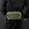 Mens Fashionable Large Capacity PU Film Crossbody Chest Bag Multifunctional Outdoor Shoulder Bag 2