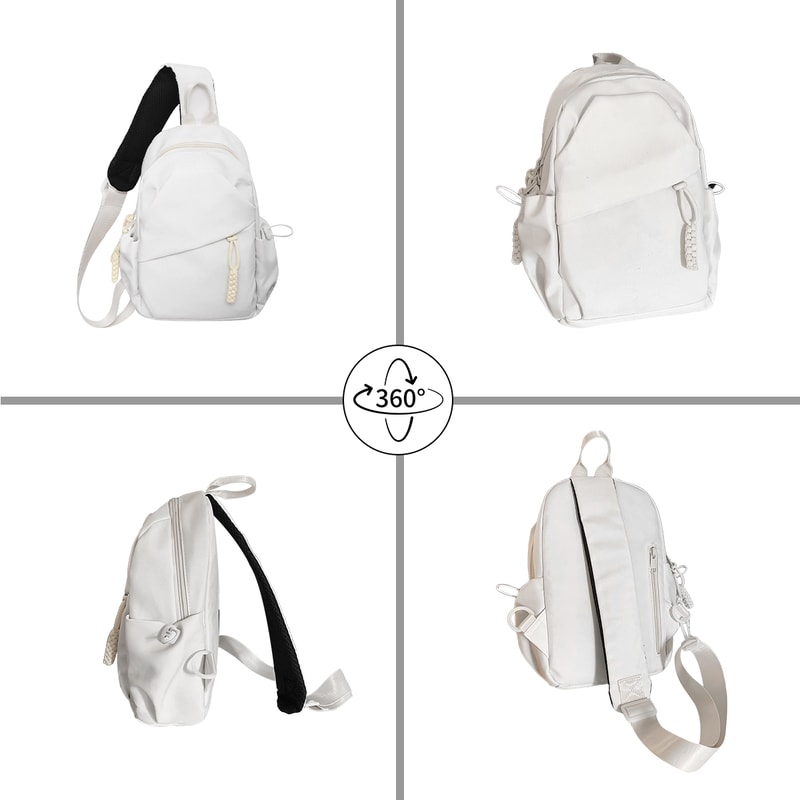 Mens and Womens Ultra Lightweight Shoulder Crossbody Chest Bag Stylish and Practical