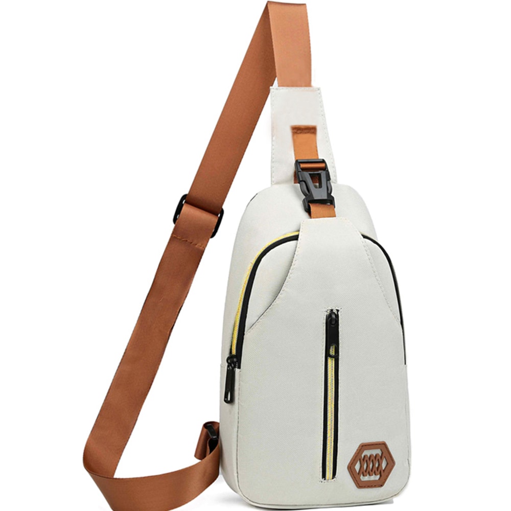 Durable Nylon Wrapped Waist Bag for Men & Women Crossbody Sling for Easy Carry