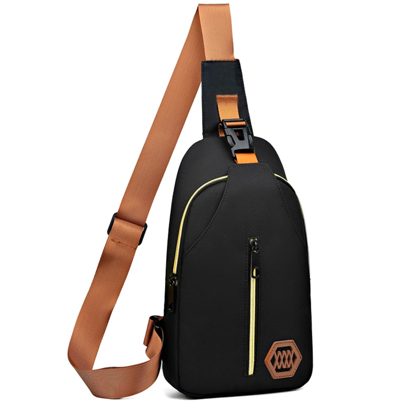 Durable Nylon Wrapped Waist Bag for Men & Women Crossbody Sling for Easy Carry