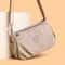 Simple Solid Color Shoulder Bag For Women Lightweight Casual Versatile 7