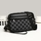 Leather Men Waist Pack Stylish Crossbody Bag for Travel & Business, Phone Storage Shoulder Clutch