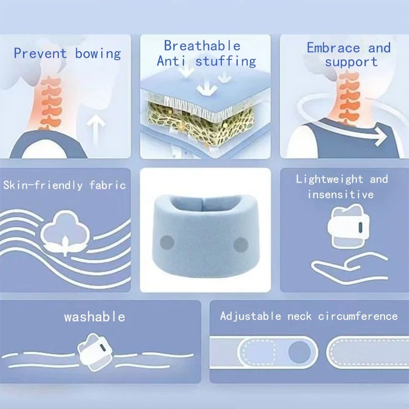 Adjustable Neck Support Pillow For Sleep Relief Neck Pain 4